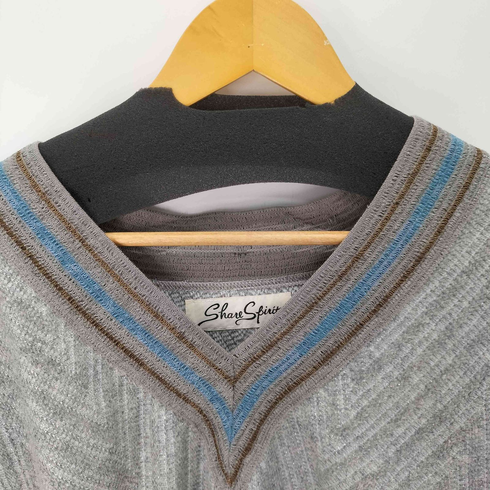 シェアースピリット SHARE SPIRIT ラメニットベスト レディース JPN