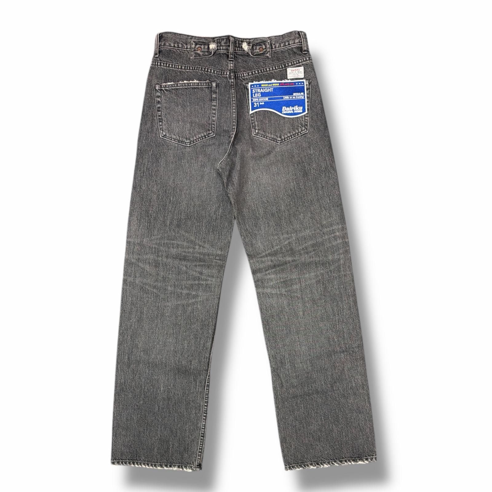 参考上代82500円 未使用 DAIRIKU 25SS FLOWER Patch Work Denim Pants