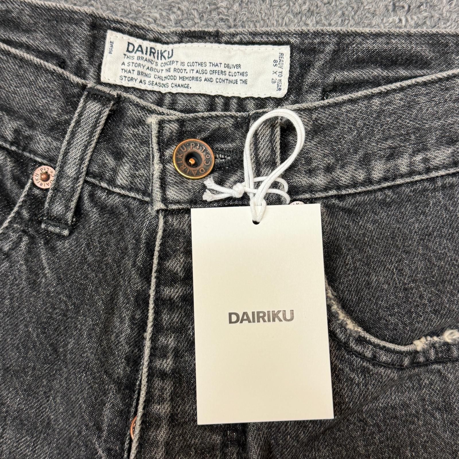 参考上代82500円 未使用 DAIRIKU 25SS FLOWER Patch Work Denim Pants