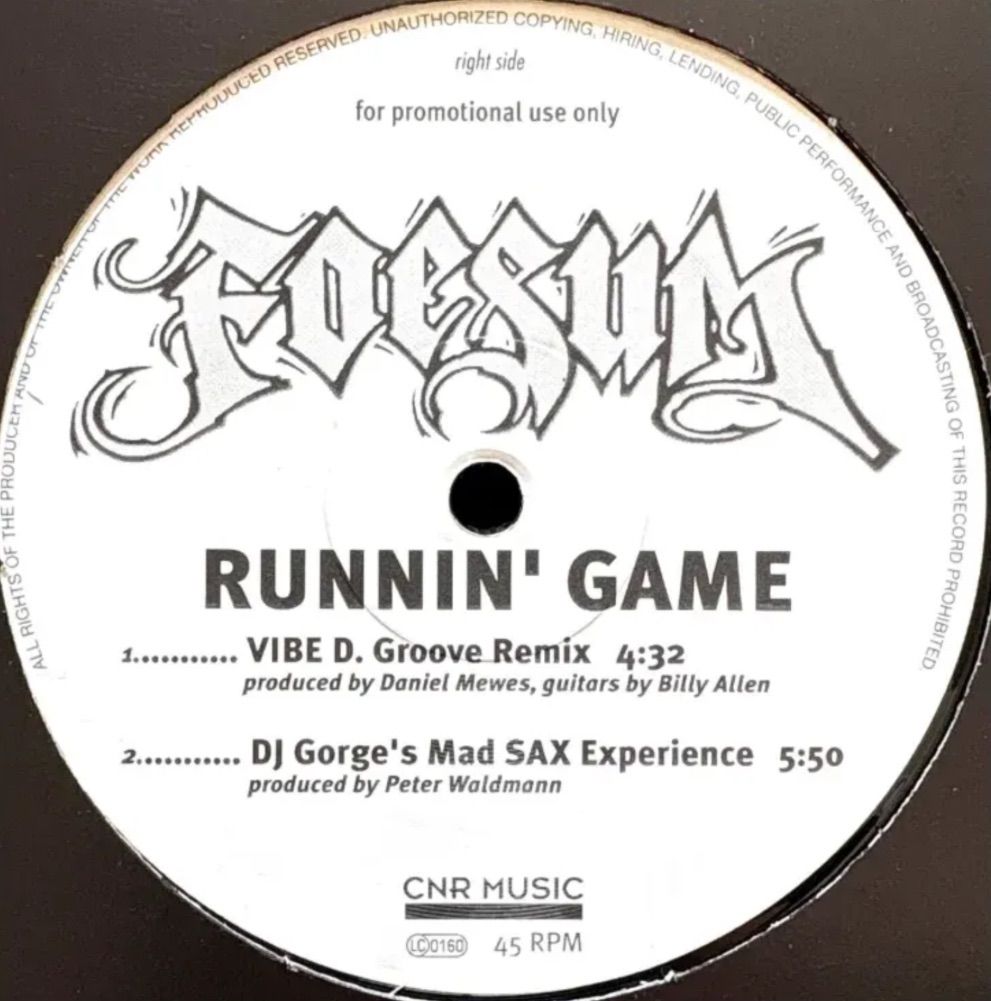 洋楽 G-RAP/FOESUM G-RAP FOESUM (12') - メルカリ