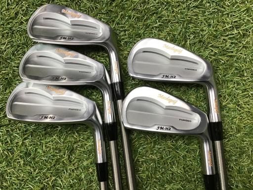 MASDA JM-H 2 ニッケルクロムメッキ 6 S アイアンセット IR 特注シャフト フレックスS メンズ 男性用 右利き 右用 Cランク ゴルフクラブ