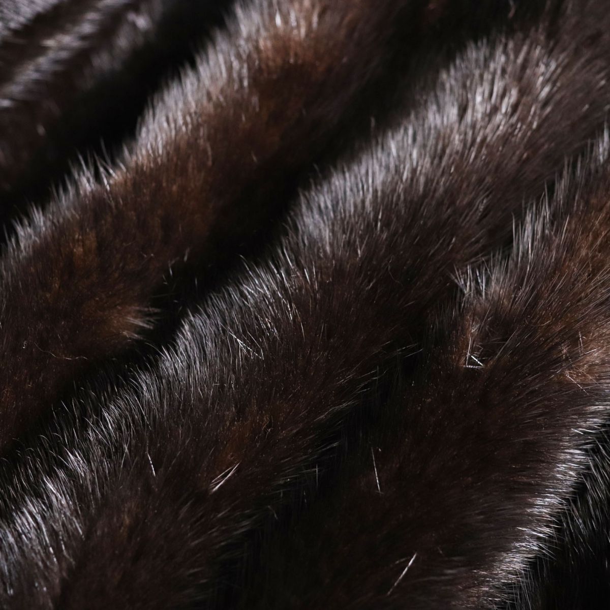 極美品○OS FUR MINK ミンク 逆毛 本毛皮ショートコート ジャケット