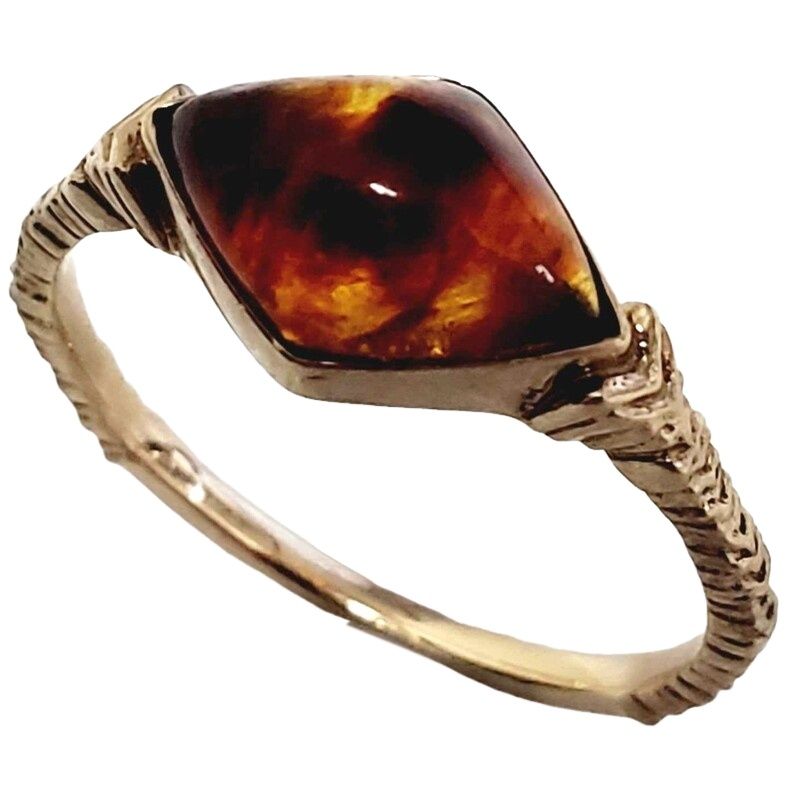 アガット　アンバーリング 楽天市場】K10アンバーリング agete アガット アクセサリー・腕時計