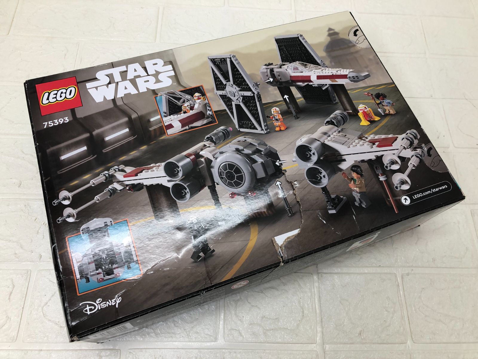 LEGO レゴ スター ウォーズ タイ ファイターとXウィング