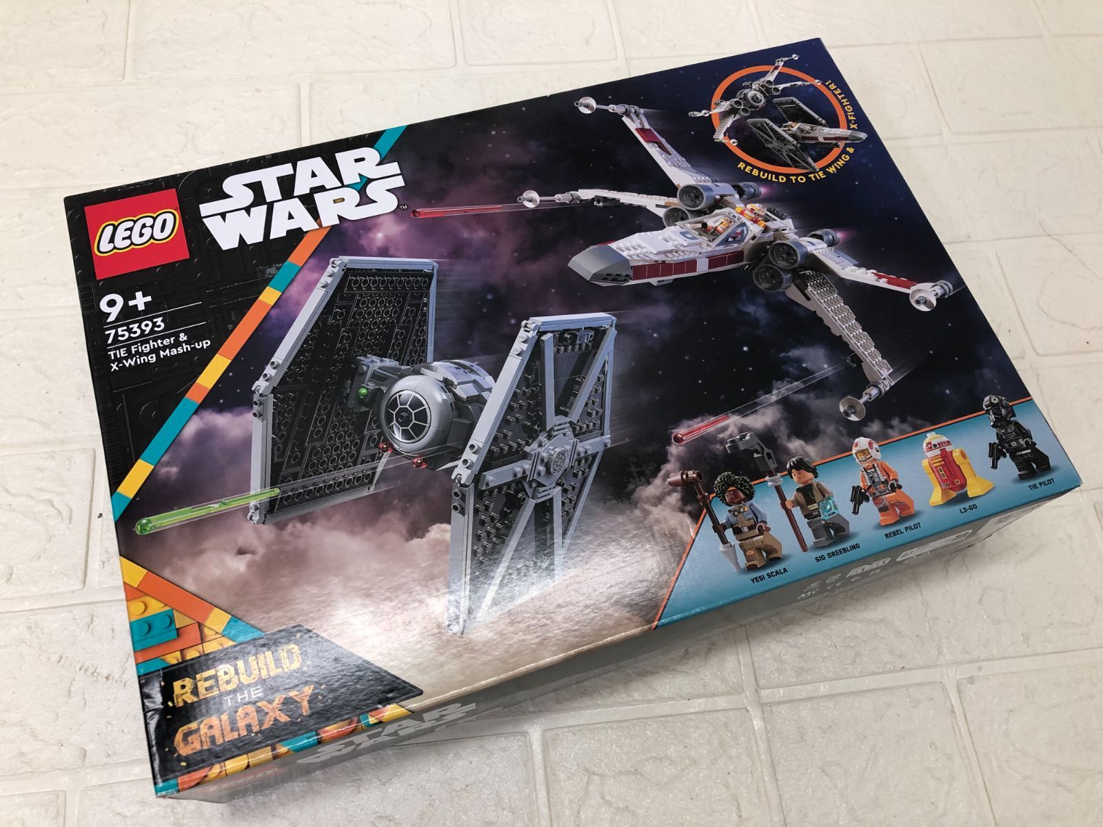 LEGO レゴ スター ウォーズ タイ ファイターとXウィング