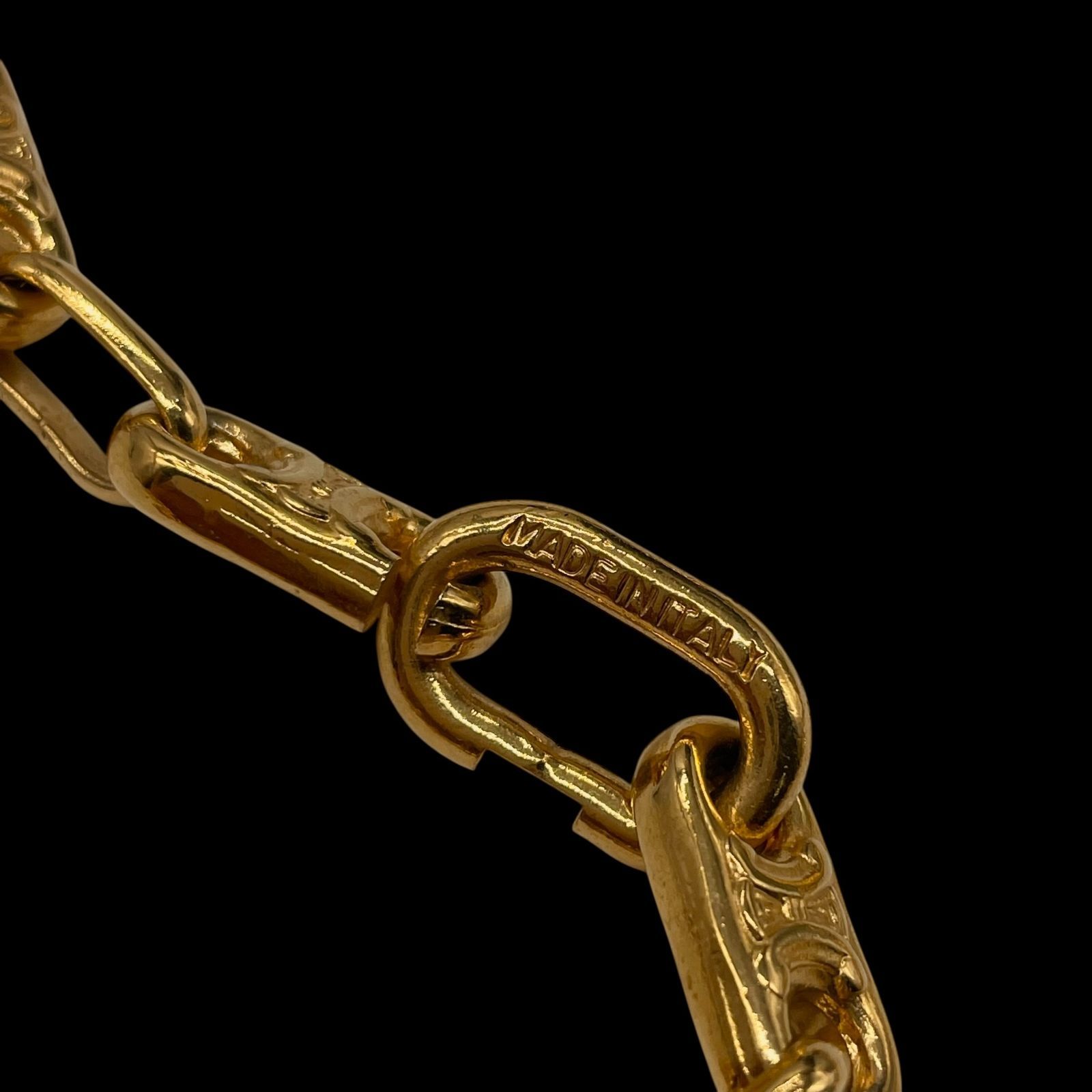 希少 CELINE セリーヌ ロングチェーンネックレス トリオンフチェーン