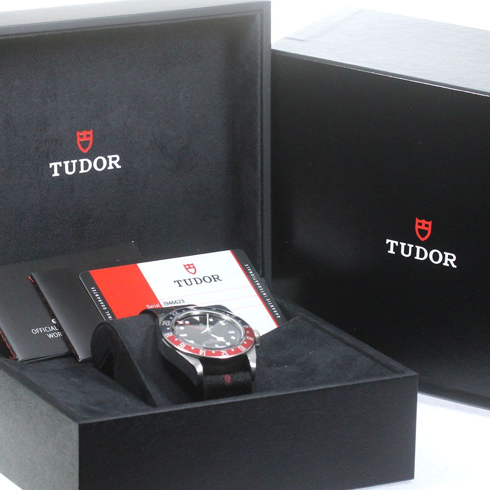 ジャンク チュードル TUDOR 79830RB ヘリテージ ブラックベイ GMT 自動