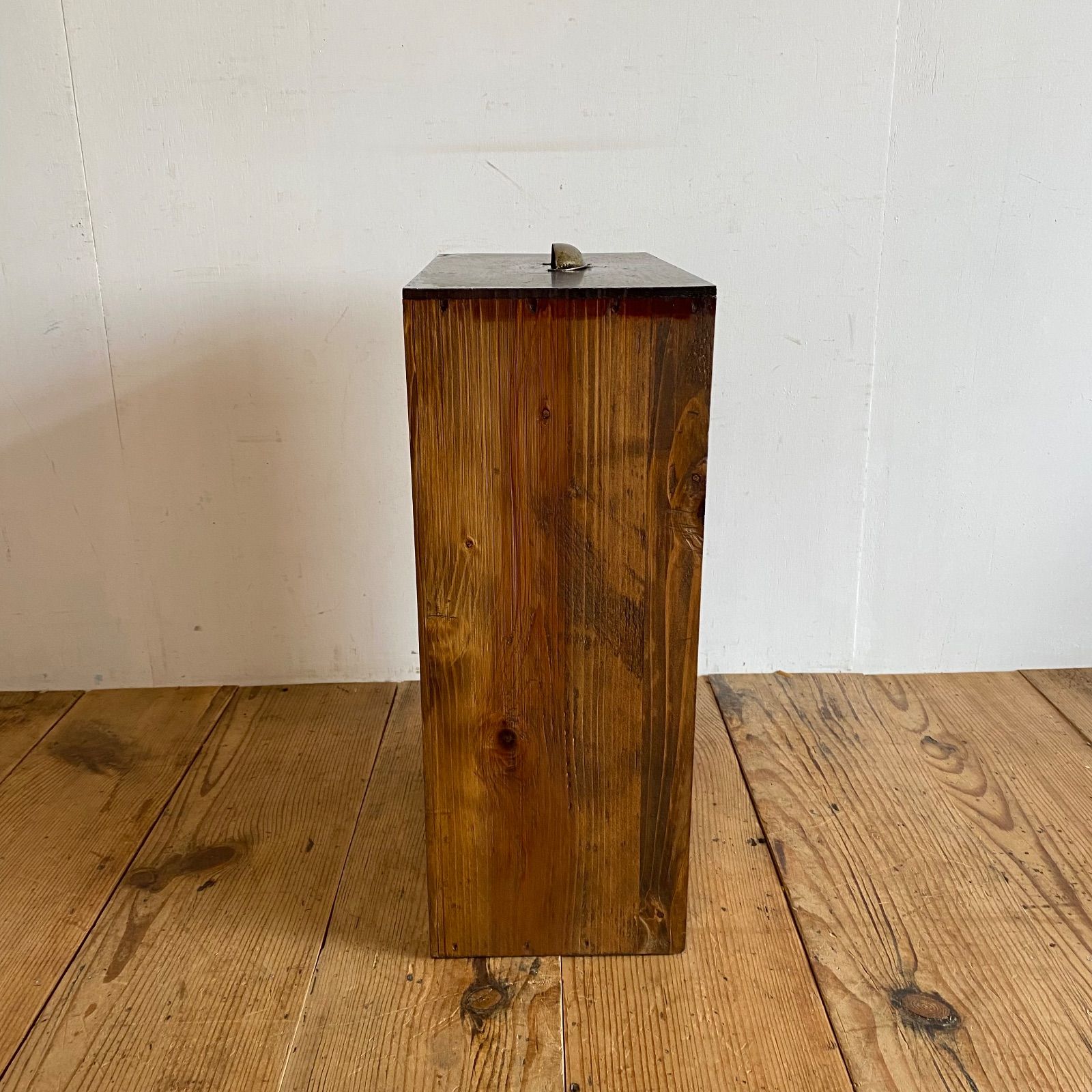 アンティーク 古家具 卓上ガラス棚 小型ショーケース 木製 飾り棚