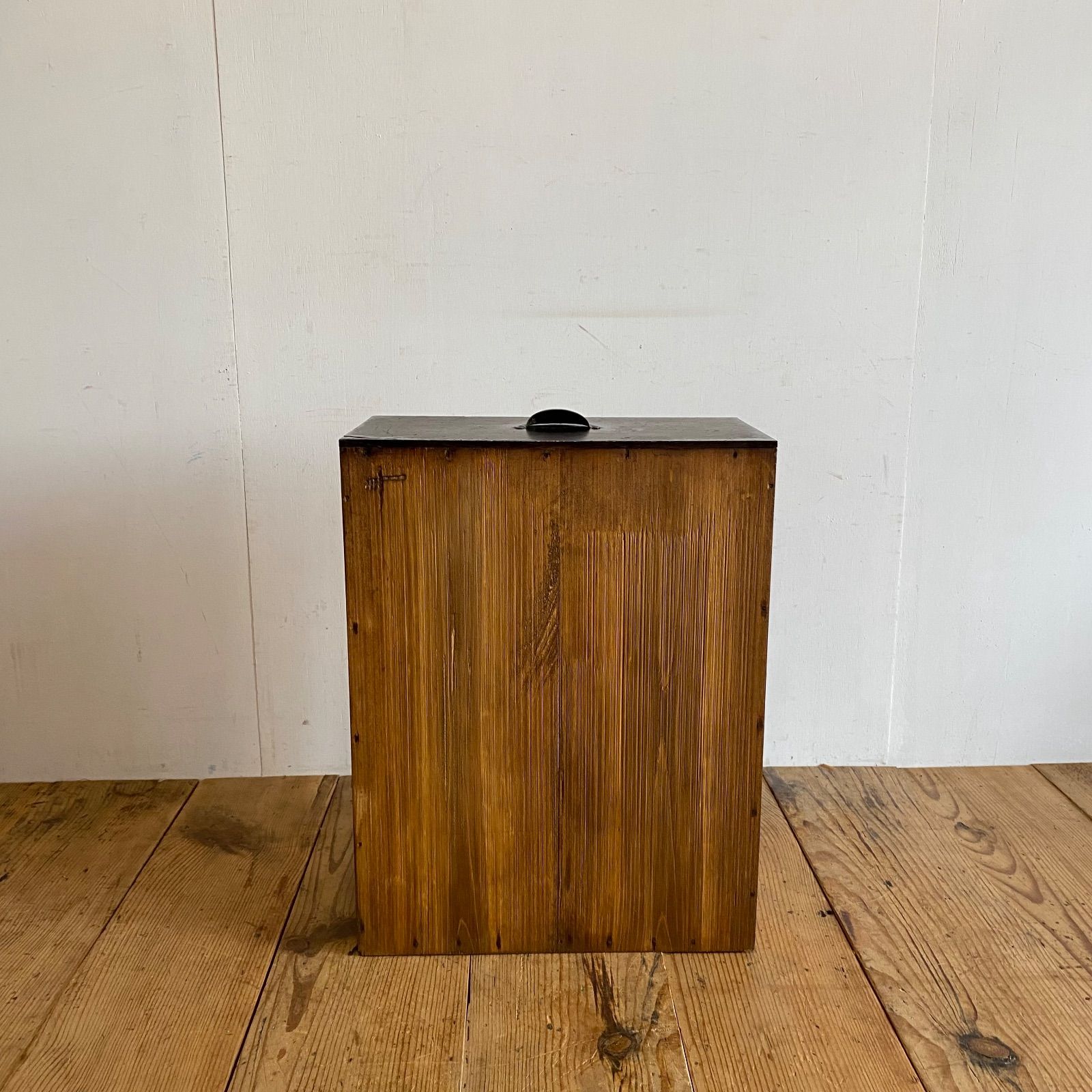 アンティーク 古家具 卓上ガラス棚 小型ショーケース 木製 飾り棚