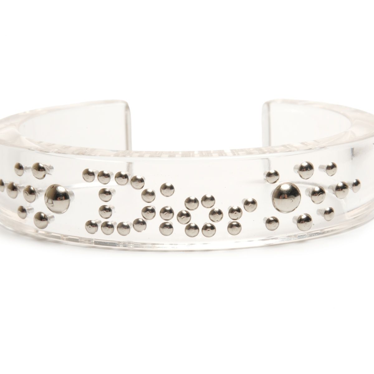 Christian Dior クリスチャンディオール ブレスレット ロゴ クリア Christian Dior クリスチャンディオール ブレスレット ロゴ クリア