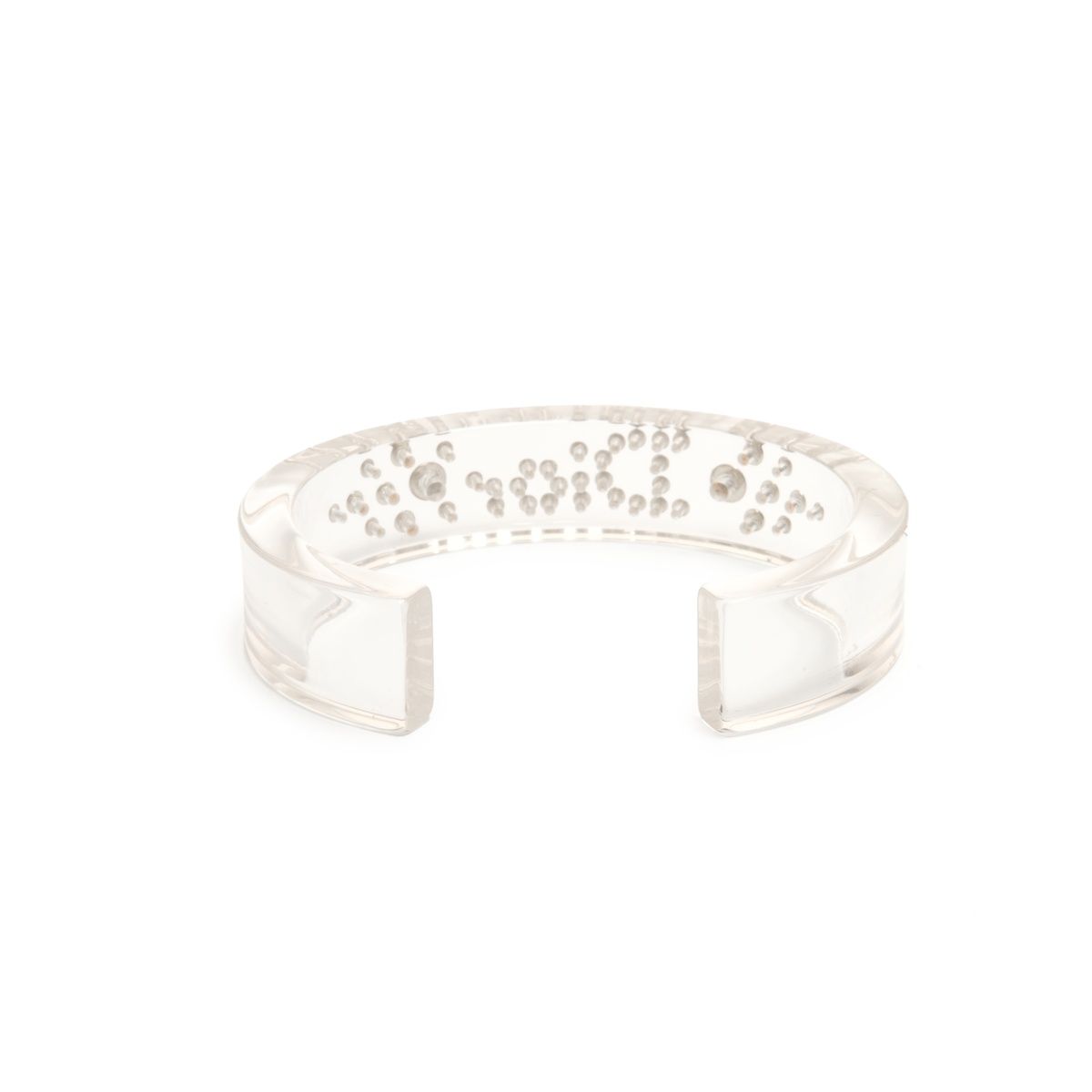 Christian Dior　クリアバングル　オレンジ　ヴィンテージ Christian Dior クリアバングル オレンジ ヴィンテージ