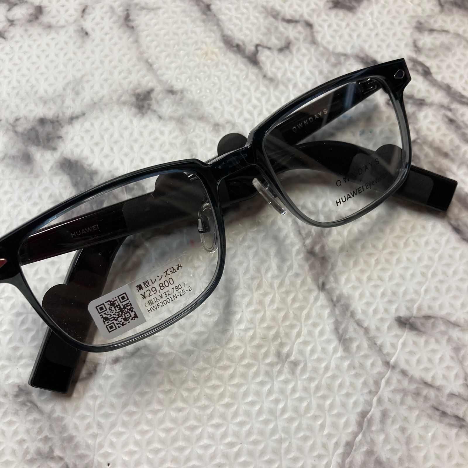 未使用 OWNDAYS HUAWEI Eyewear EVI-CG010 グレー アイウェアリング