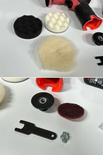 Snap-on スナップオン コードレスポリッシャー 電動ポリッシャー バッテリー ブラシレス CTPP 861 CTB 8174 レッド 管理30150