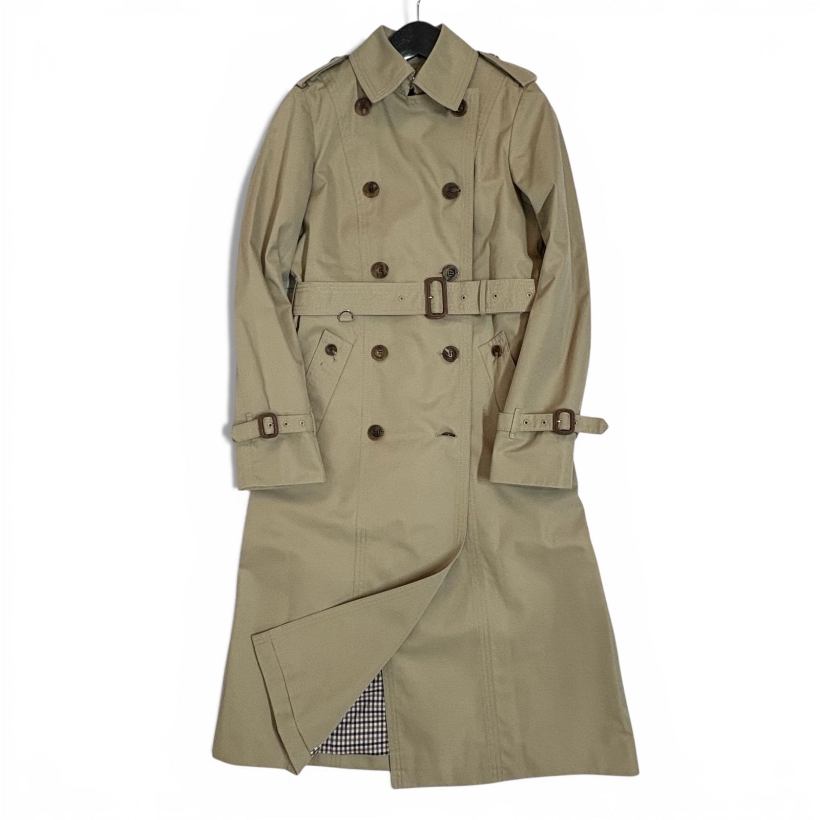 極美品 アクアスキュータム Aquascutum ライナー付き トレンチコート 