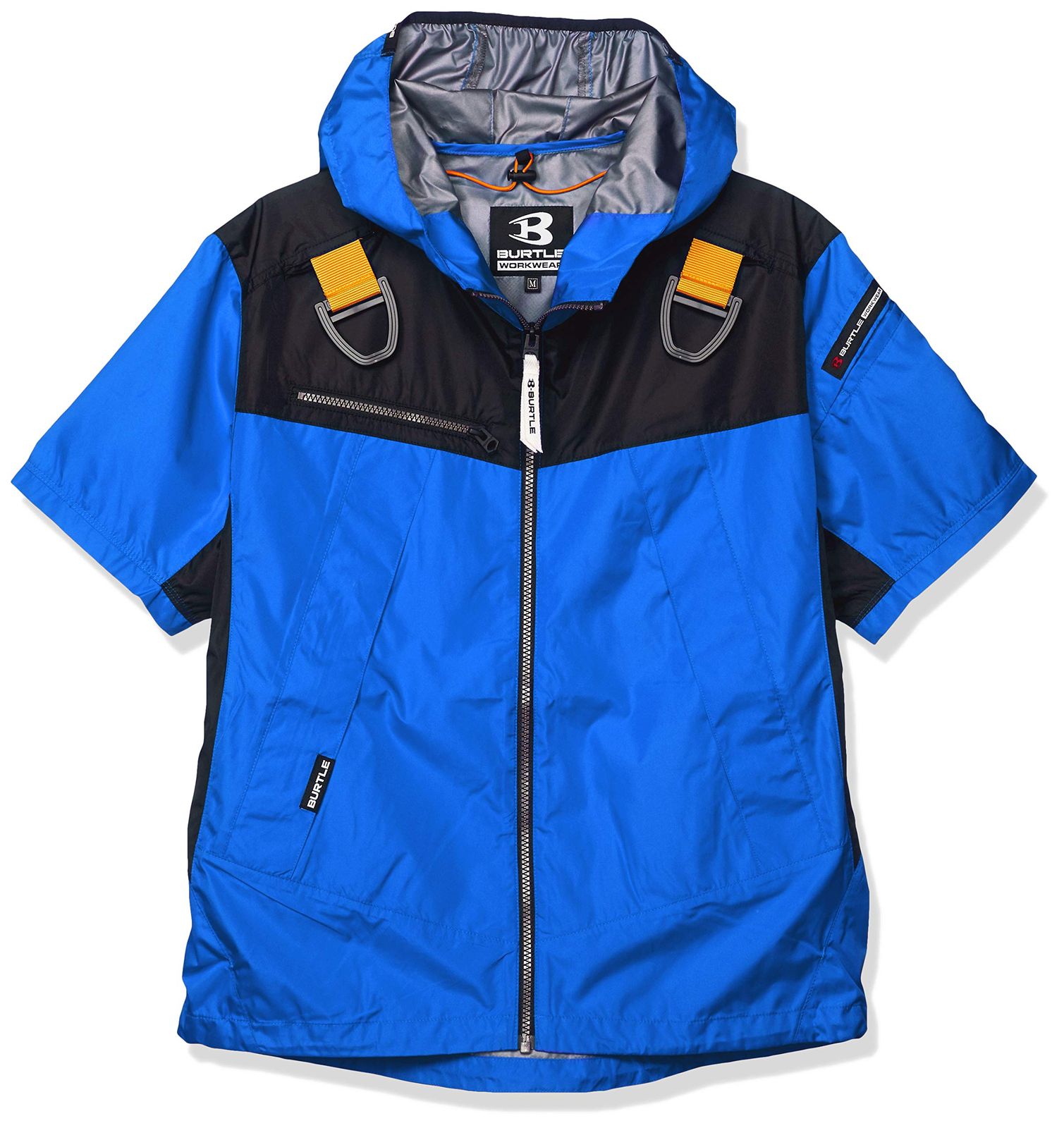 エアークラフト AC 1096パーカー半袖ジャケット 1096 42ロイヤルブルー 日本 S 日本サイズS相当 Free Size