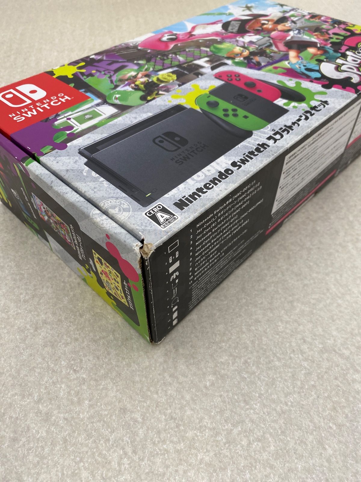 Nintendo Switch スプラトゥーン2セット(ジャンク品) ◇Nintendo Switch スプラトゥーン2セット （HAC－S－KACEK