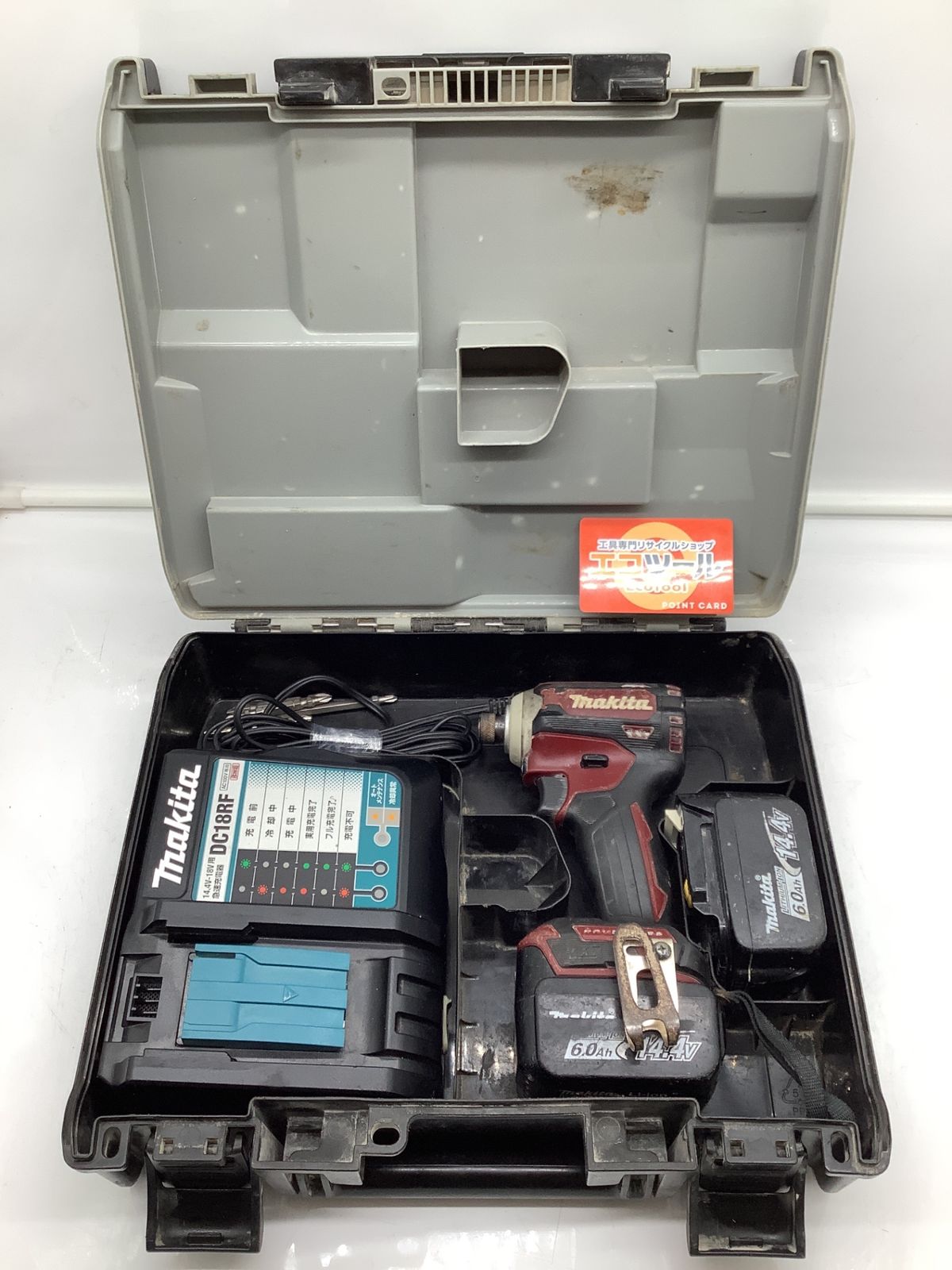 品 Makita マキタ 14.4 V充電式インパクトドライバ IT_B 92 IH 岡イ M 04