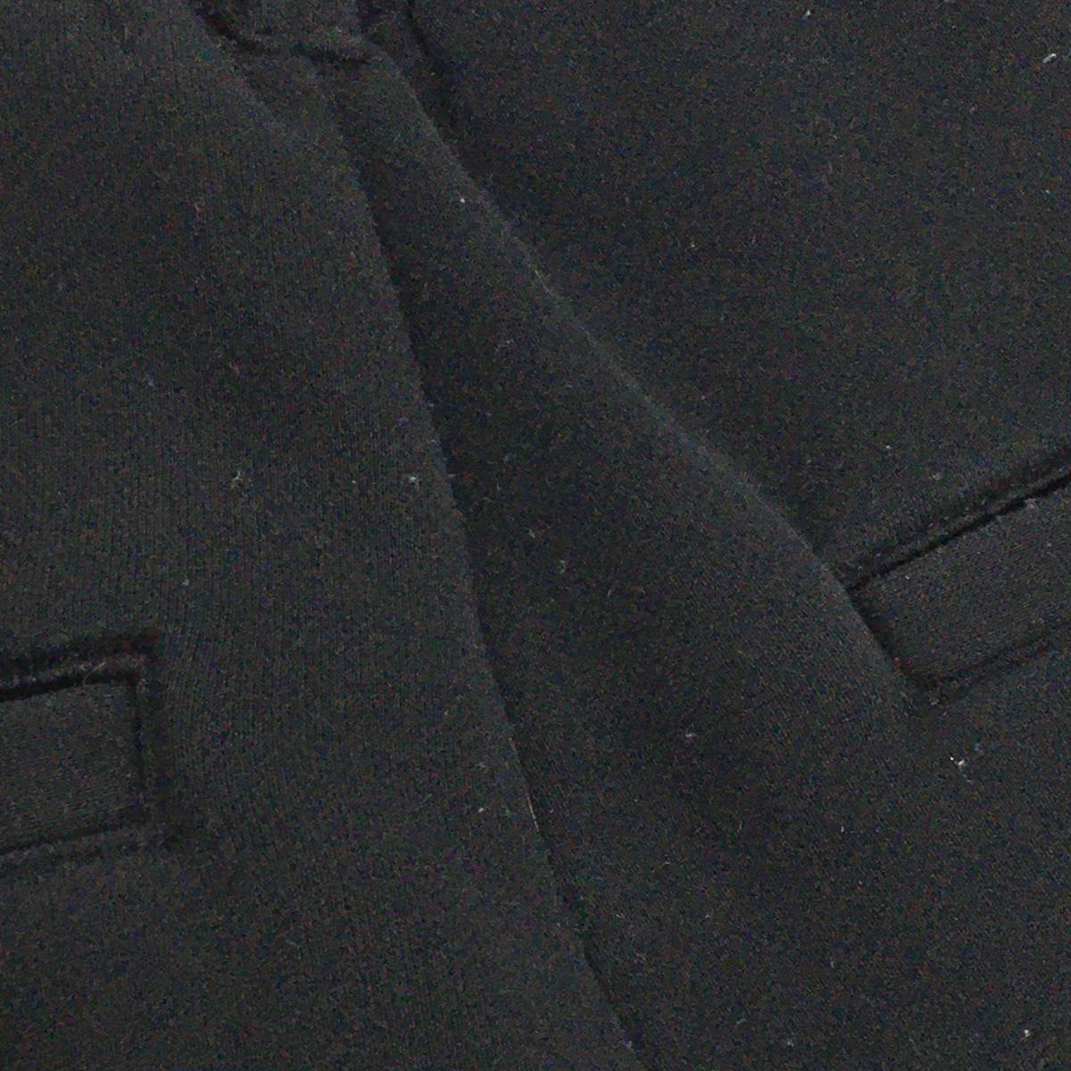 美品】ノーコーヒー×クラブハウス パンツ 黒 ロゴ白 裏起毛 レディース