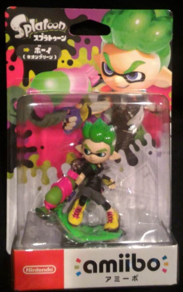 任天堂 amiibo スプラトゥーンシリーズ ボーイ ネオングリーン - メルカリ