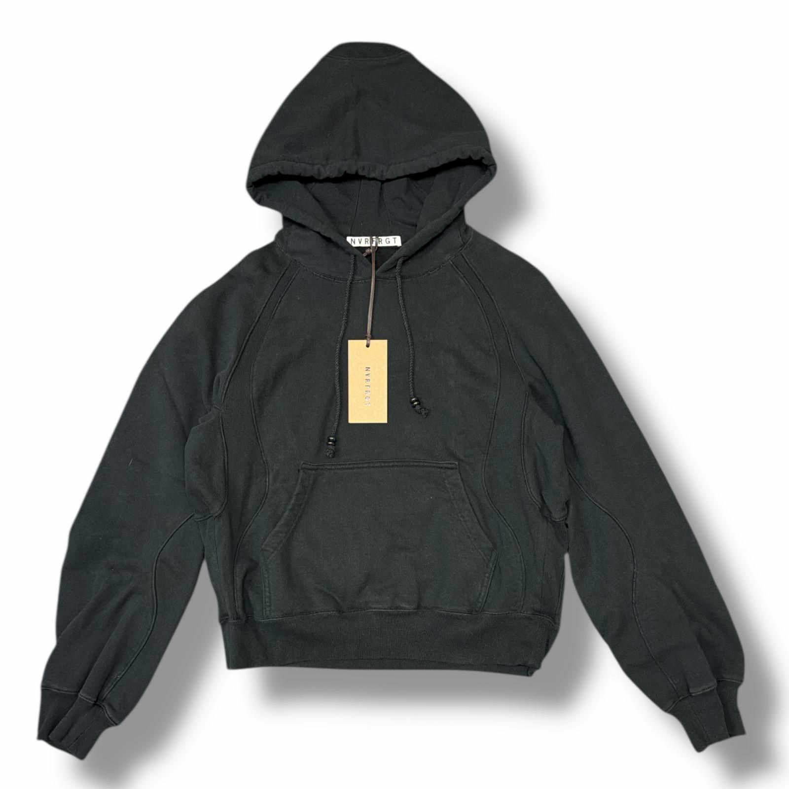 NVRFRGT 25 SS スウェットパーカー フーディー ネヴァーフォーゲット ブラック 3 5236 M