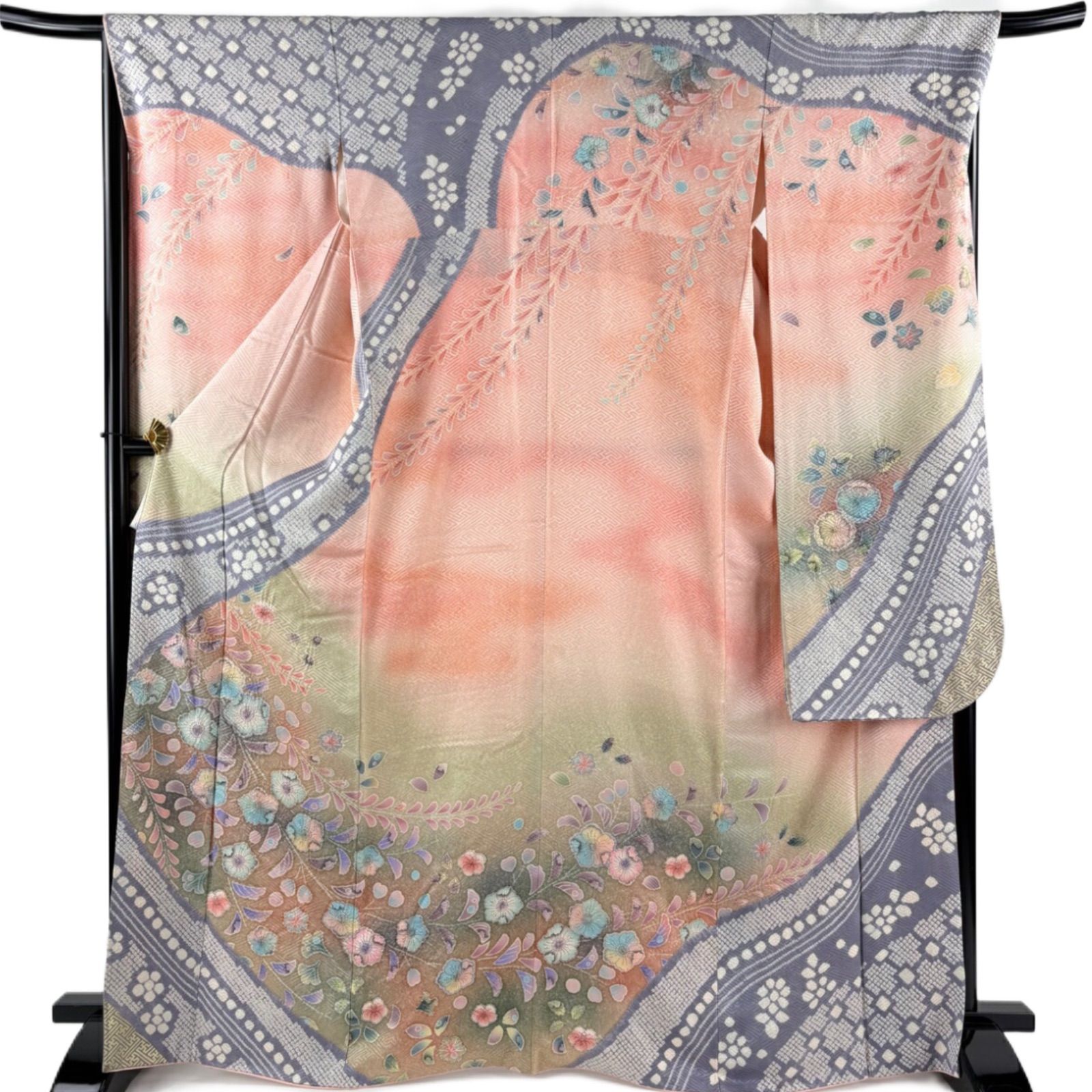 豪華振袖フルセット(6点)・袋帯・半衿・重ね衿・帯揚げ・帯締め