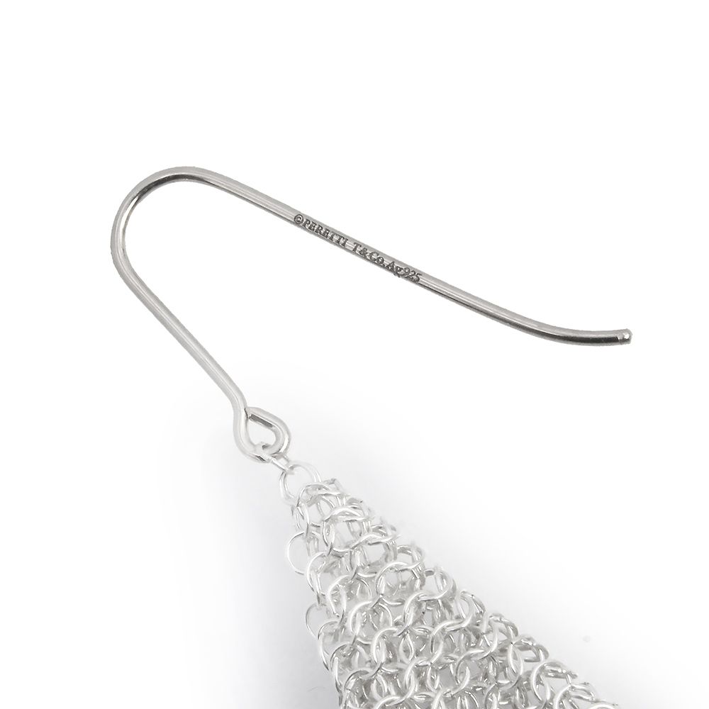 Tiffany & Co ティファニー　フープピアス　シルバー　SV925 TIFFANY&Co.（ティファニー） フープ ピアス アトラス シルバー925