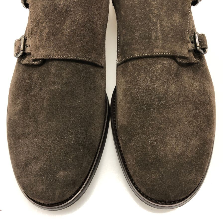 レザーシューズ ダブルモンクストラップ