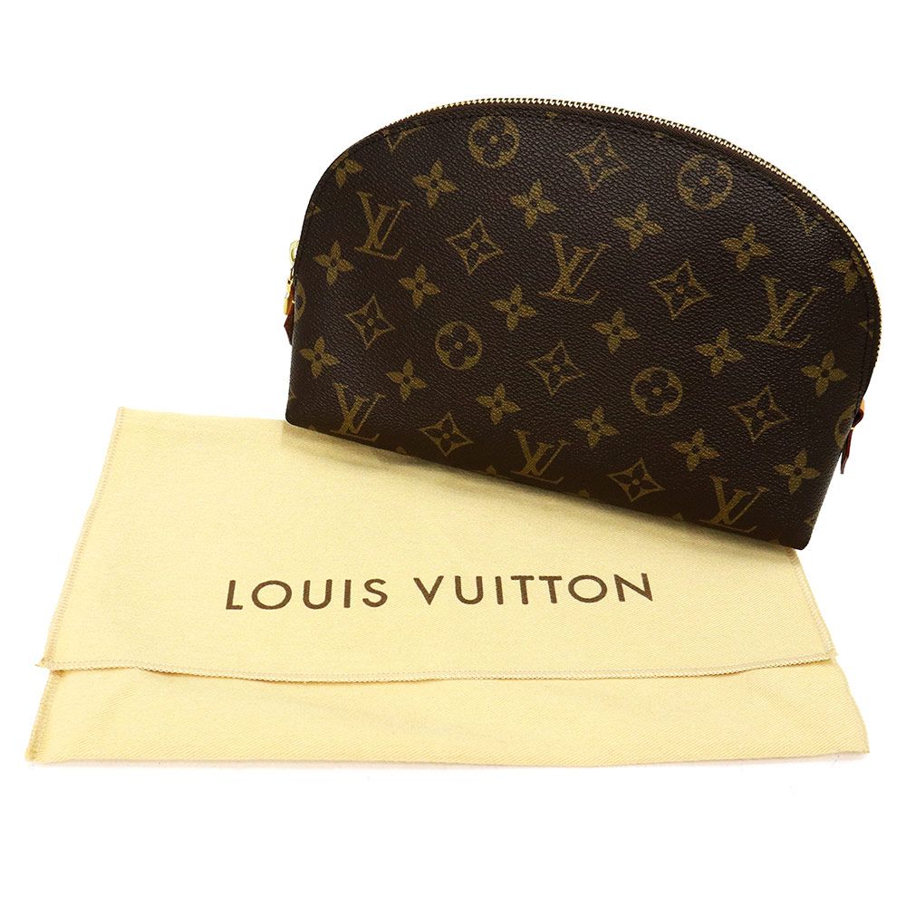 ルイ ヴィトン ポシェット コスメティック GM ポーチ モノグラム ブラウン ゴールド金具 M 47353 LOUIS VUITTON