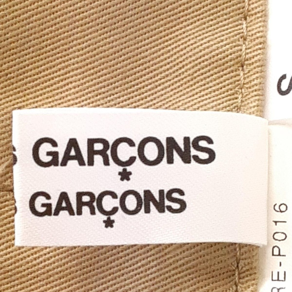  COMMEdesGARCONS コムデギャルソンコムデギャルソン パンツ サイズS レディース ベージュ フルレングス その他 パンツ