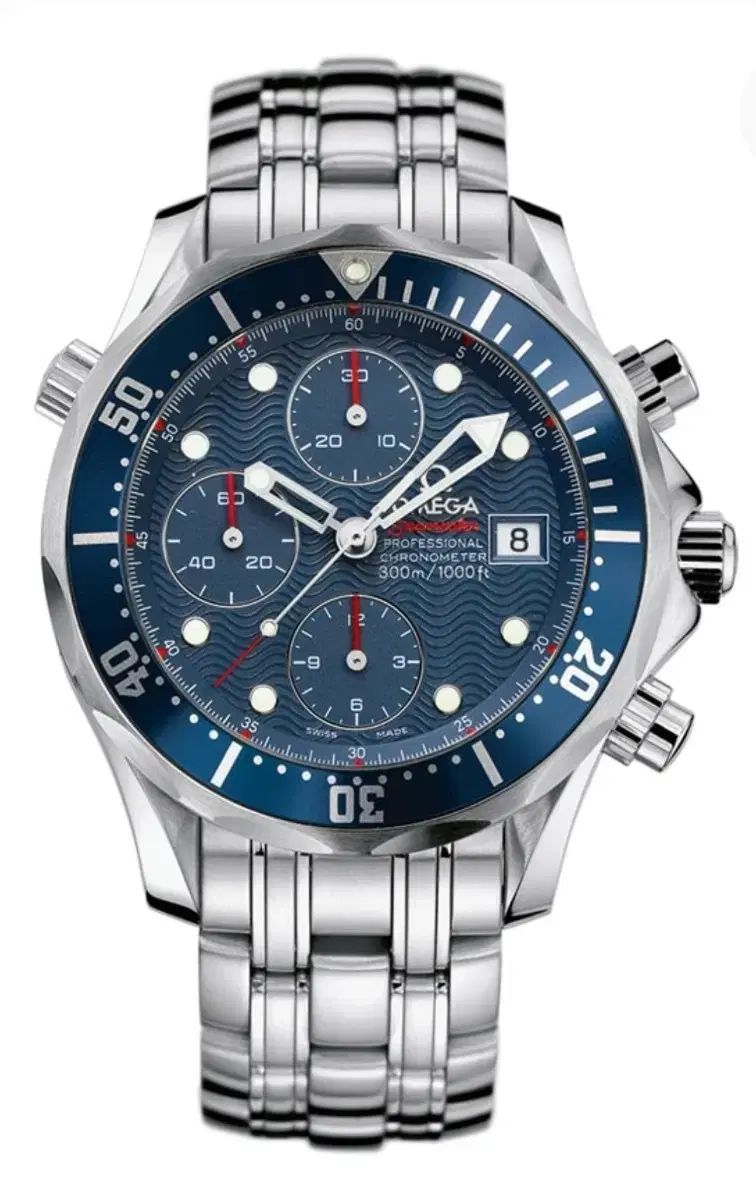 オメガ シーマスター300 クロノ ブルー オートマチック 41 5 mm