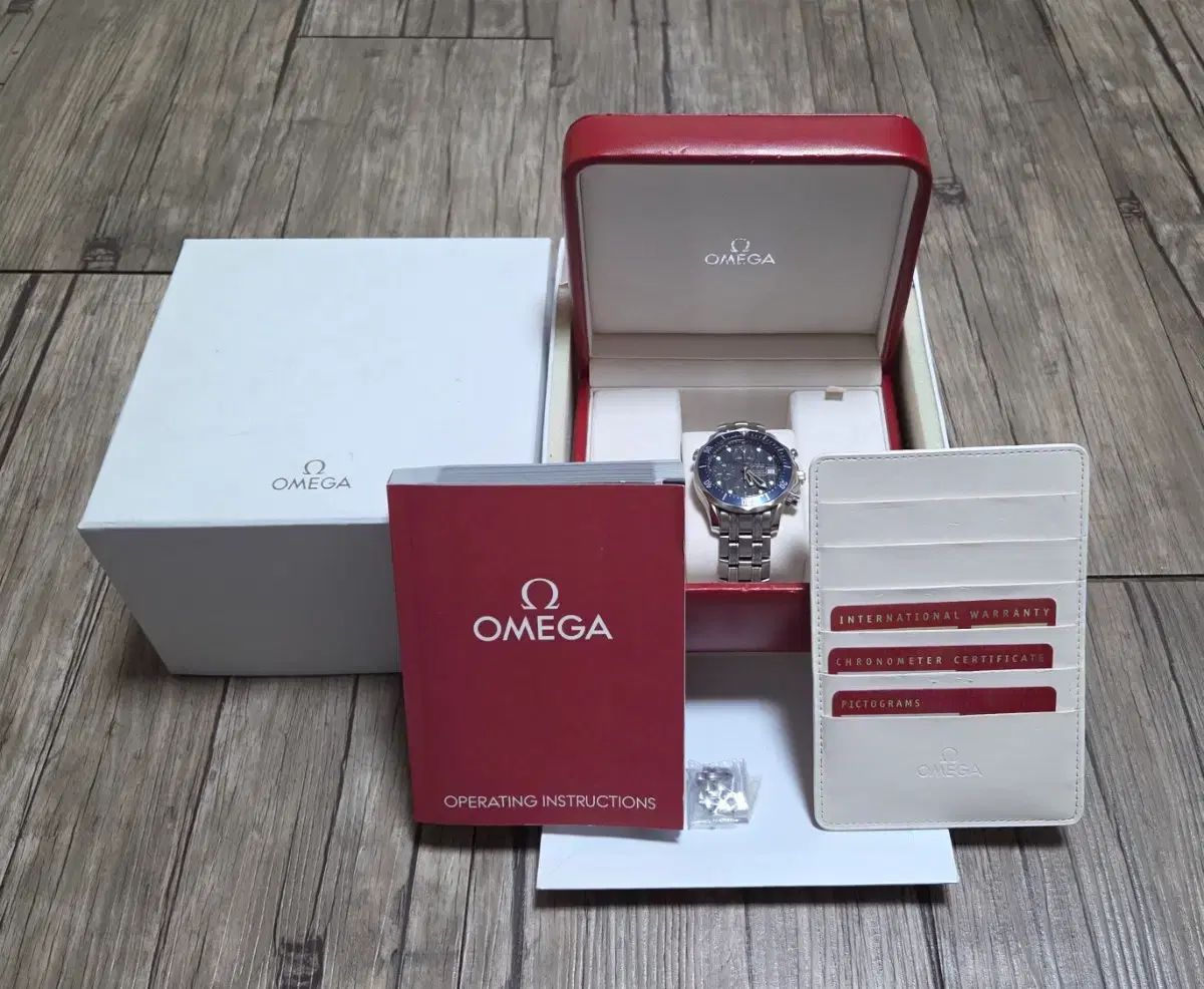 オメガ シーマスター300 クロノ ブルー オートマチック 41.5 mm