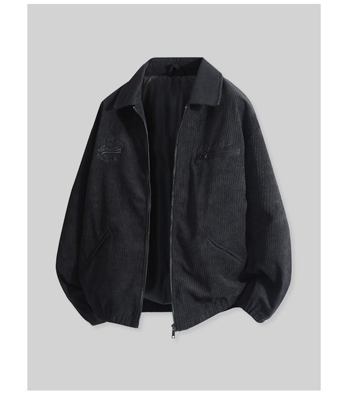 コーデュロイ ジャケット ブルゾン メンズ アウター スイングトップ