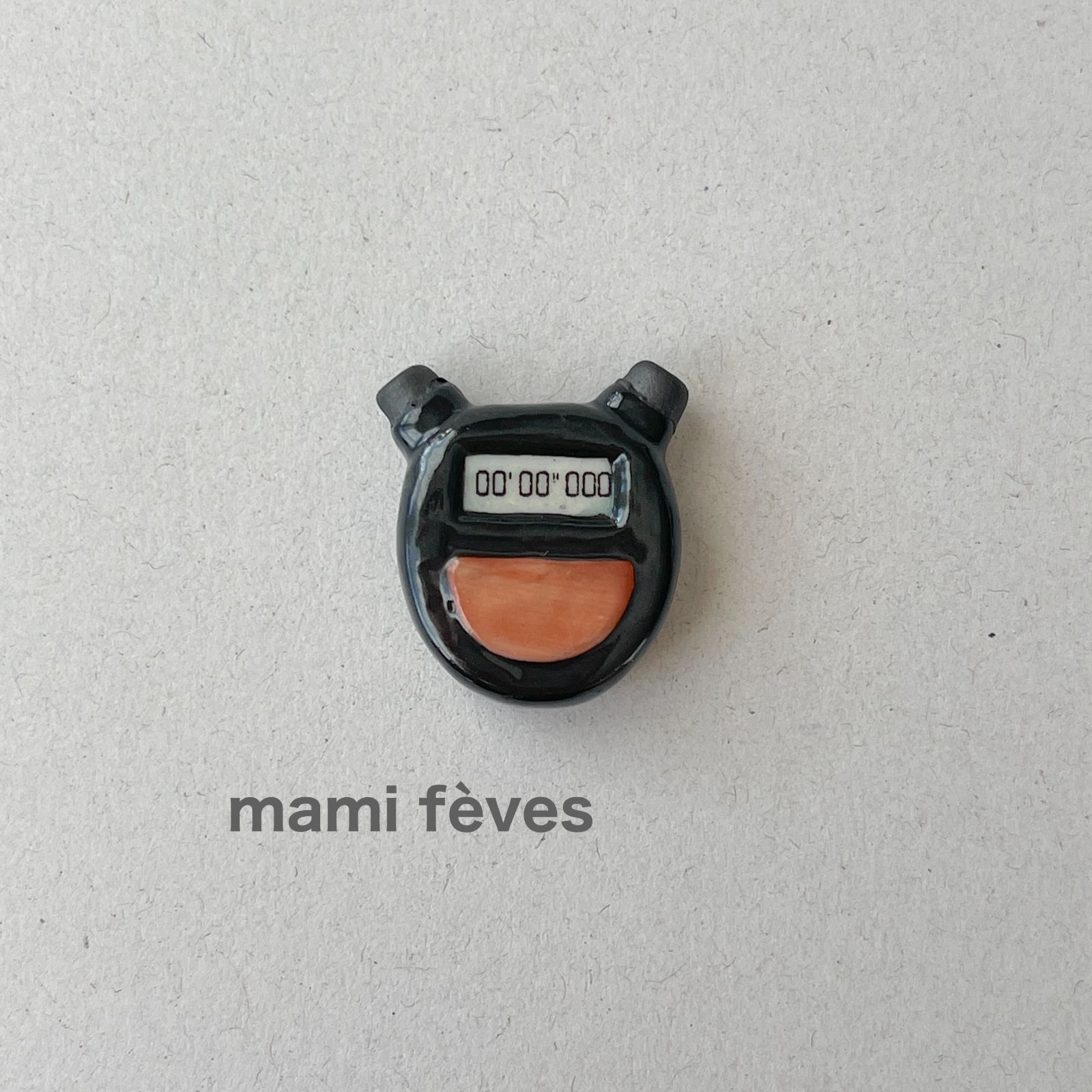 フェーヴ ストップウォッチ 正午から14時まで フランス フェーブ