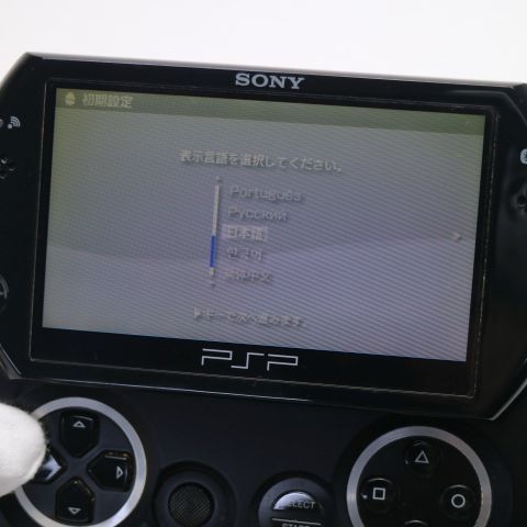 PSP-N 1000 ブラック game SONY PlayStation Portable go 本体 00000