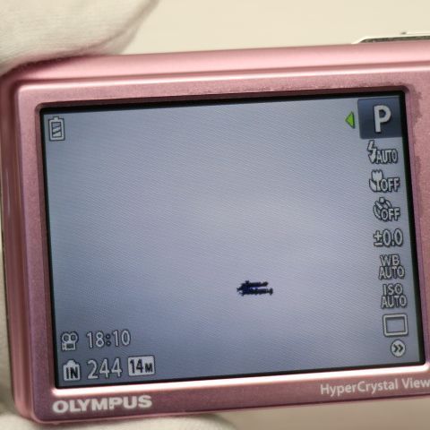 超美品 μ-5010 ピンク 即日発送 OLYMPUS デジカメ デジタルカメラ 本体