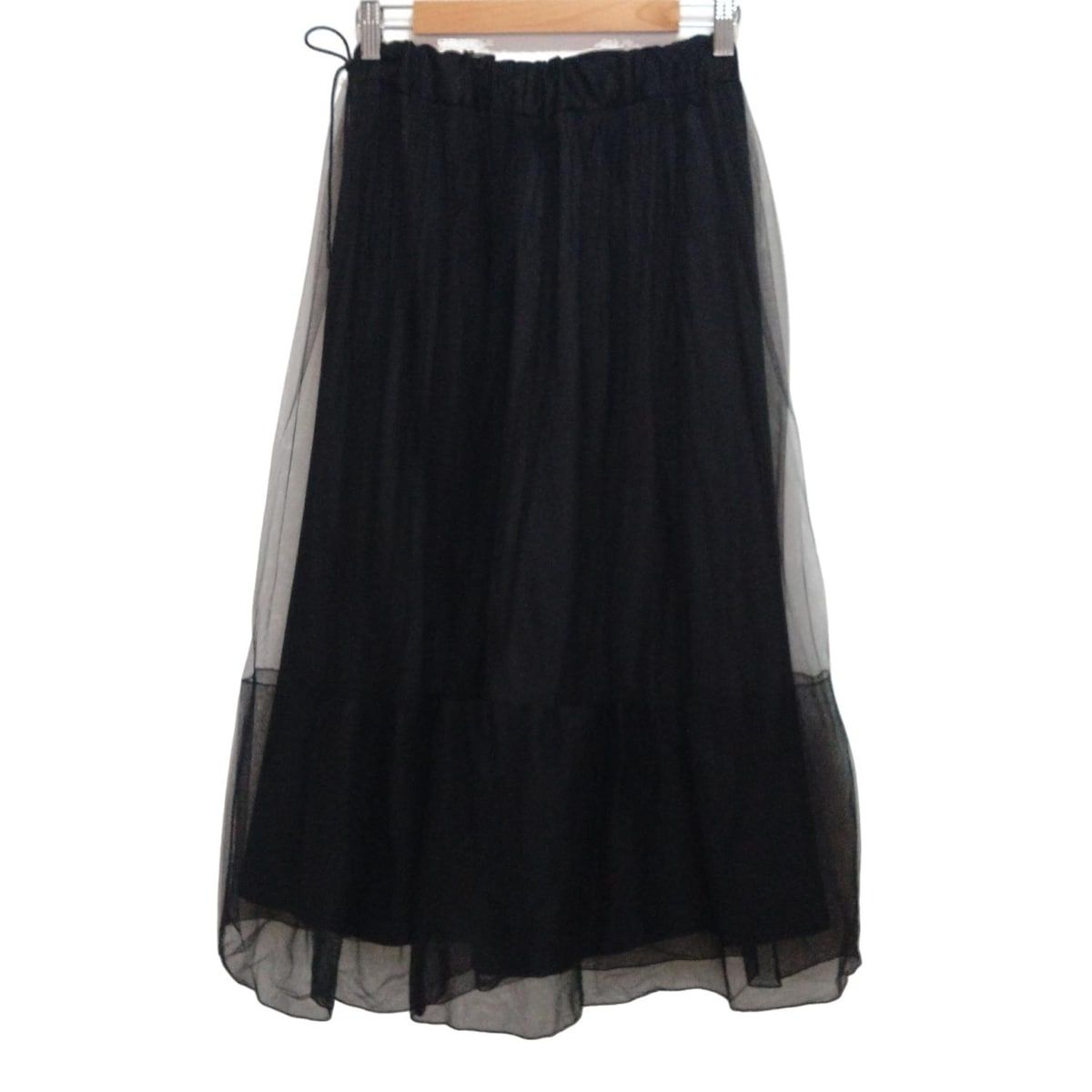 FABIANA FILIPPI ファビアーナフィリッピ ロングスカート レディース 黒