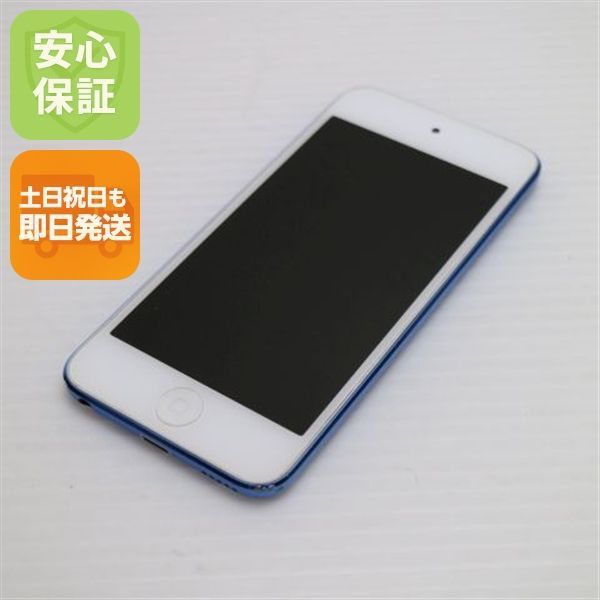 iPod touch第6世代64GB 音楽プレーヤー新品バッテリー美品ブルー 美品 iPod touch 第6世代 64GB ブルー 即日発送 オーディオプレイヤー