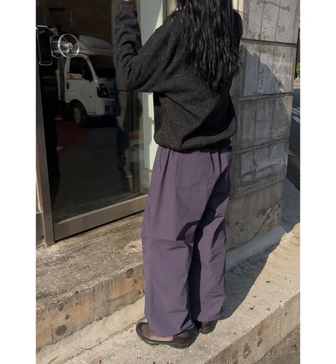 ミュートダウンパンツ ミュートパープル