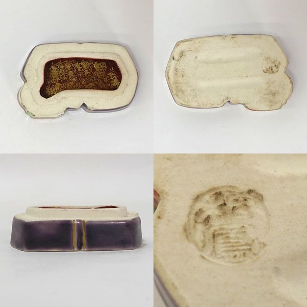 清水焼 平安桐鳳 ◆【茶道具】清水焼/平安桐鳳作 立雛 香合 茶道具 インテリア 清水焼 ギフト【中古】 [0220543124] 清水焼 平安桐鳳 ◇【茶道具】清水焼/平安桐鳳作 立雛 香合 茶道具