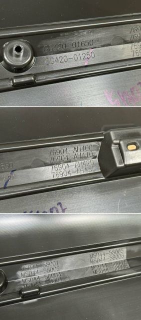 新品/素地 クロームM アルファード AGH40W 純正OP モデリスタ 左