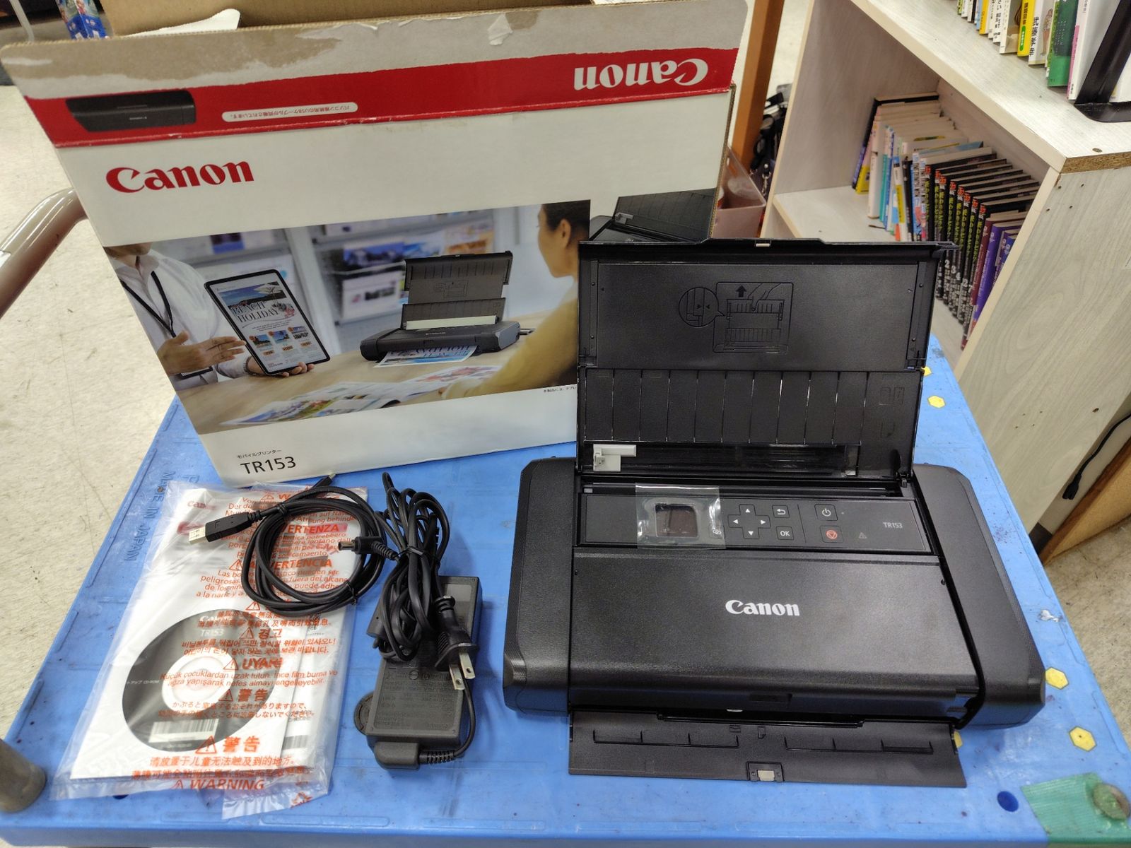 Canon キヤノン A 4モバイルプリンター TR 153