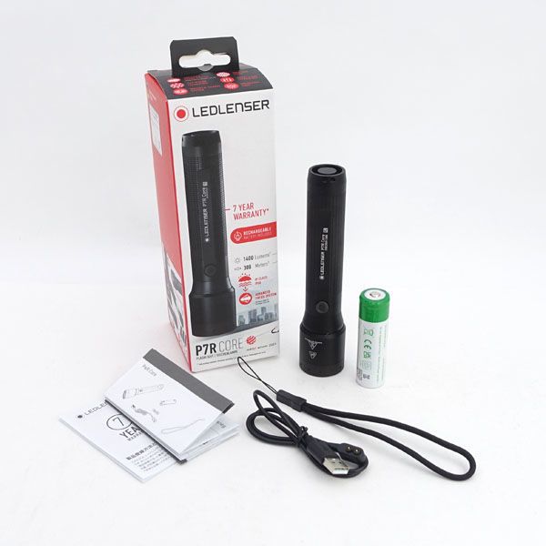 LEDLENSER レッドレンザー ◇P7R CORE フラッシュライト LED 最大1400