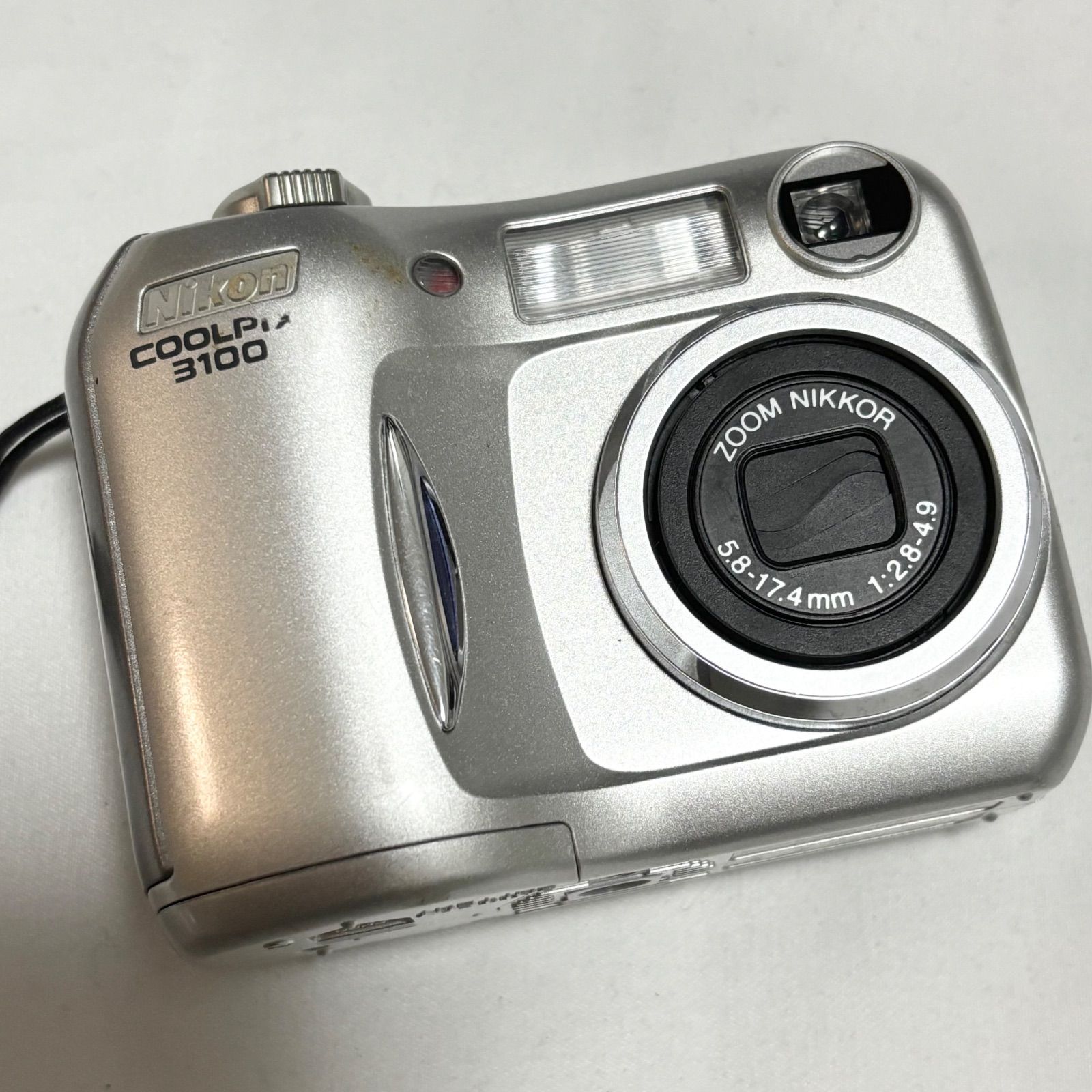 実写美⭕️美品【動作確認済】Nikon COOLPIX 3100 シルバー Amazon | Nikon COOLPIX 3100 | Nikon | コンパクト