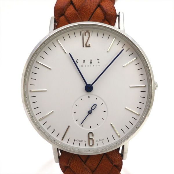 Knot / ノット ◇スモールセコンド メンズ 腕時計 クォーツ CS36