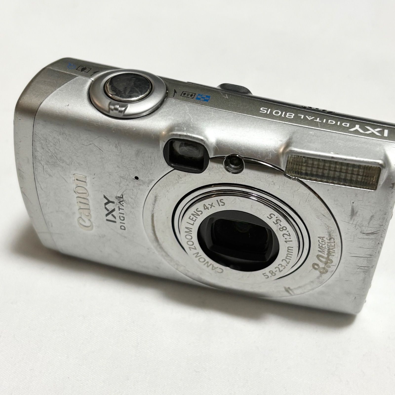 送料無料】Canon/キャノン/IXY/イクシー/DIGITAL/810IS/シルバー