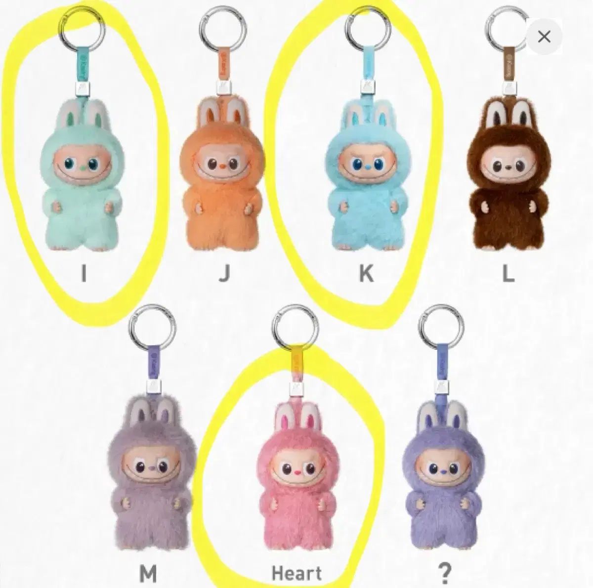 ミニラブブ K (POP MART ピンフォーLOVE)