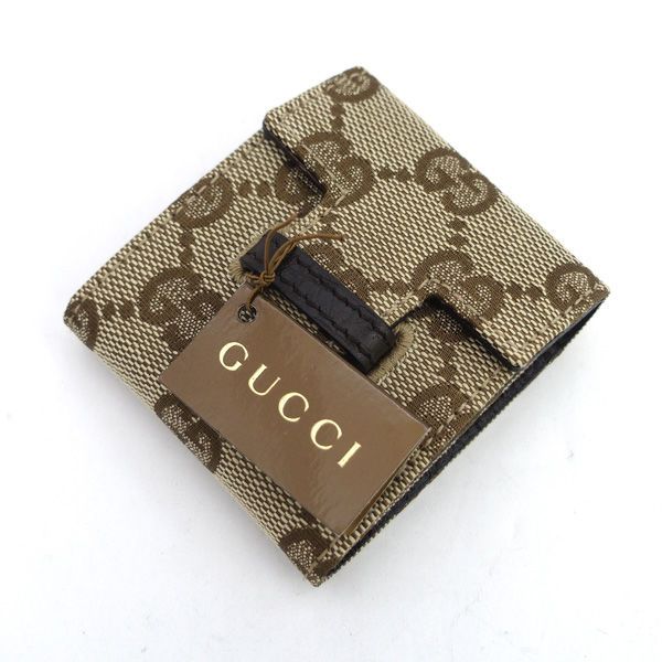 袋付き】GUCCI グッチ トラベルクロック 置き時計 GGキャンバス⁠ 楽天