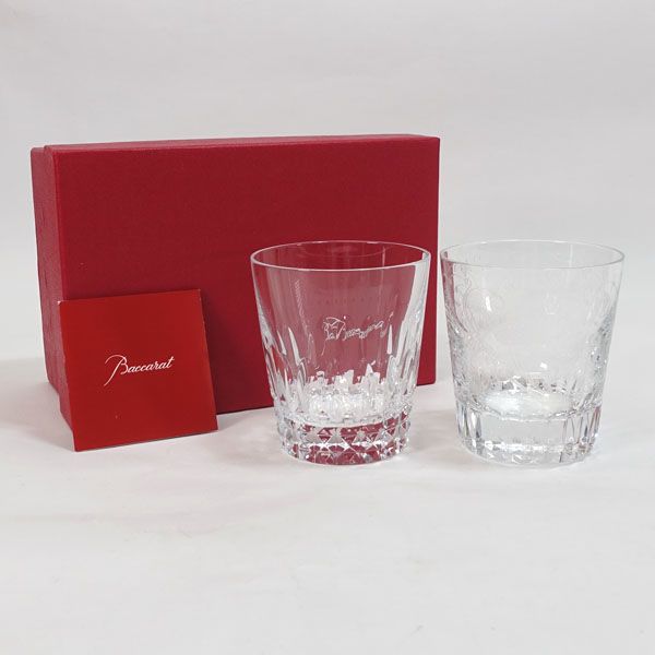 BACCARAT バカラ グラス ピカデリー ペアロックグラス ギフト