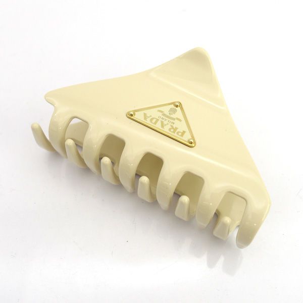 PRADA プラダ 三角プレート プレックス クロウクリップ ヘア 1 IF 175 ブランド