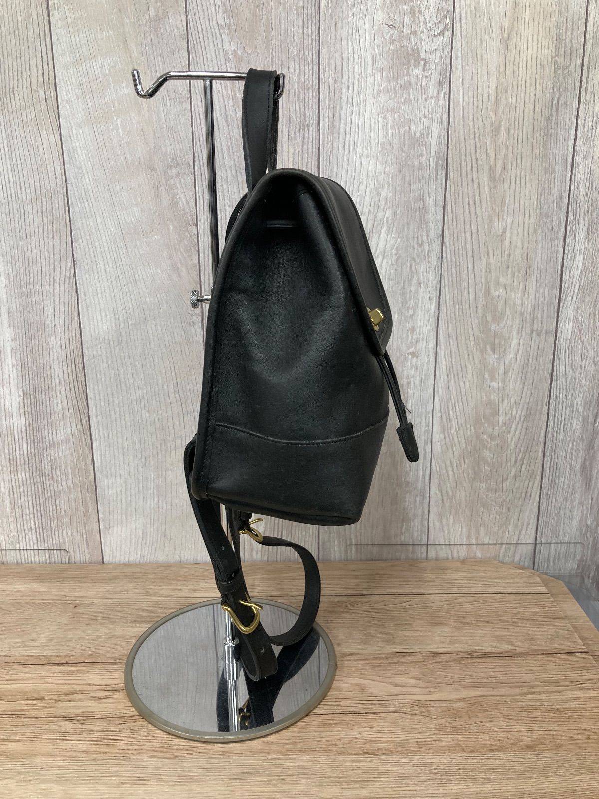 COACH コーチ オールドコーチ リュック ブラック USA製 ターンロック